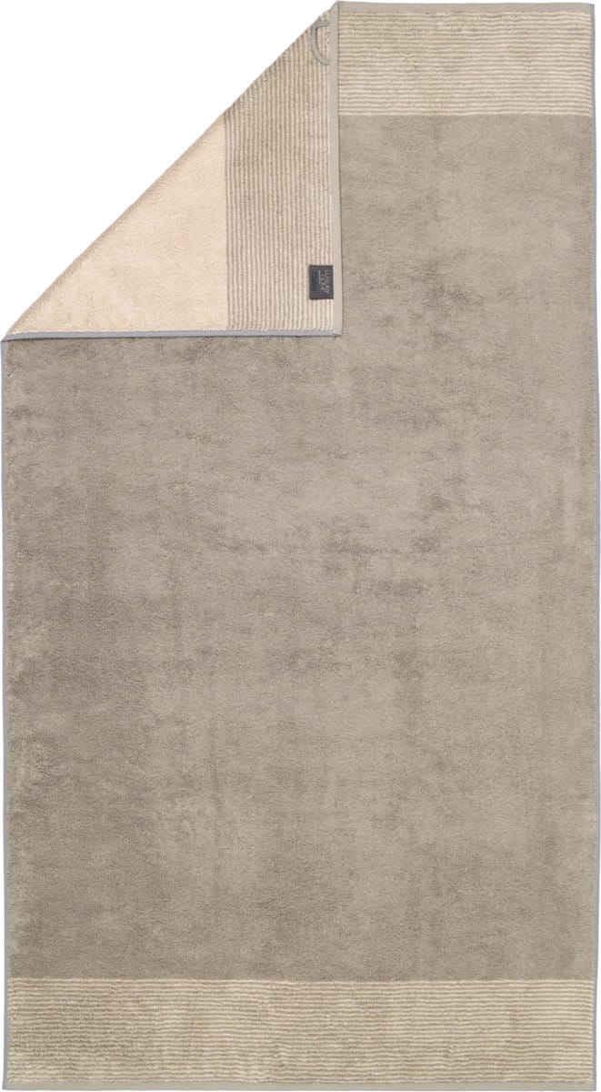 Caw Two-Tone Badhanddoek - Grafiet 80x150