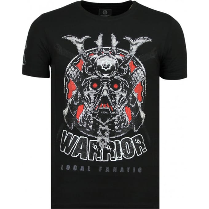 Savage Samurai - Merk T shirt Heren - 6327Z - Zwart