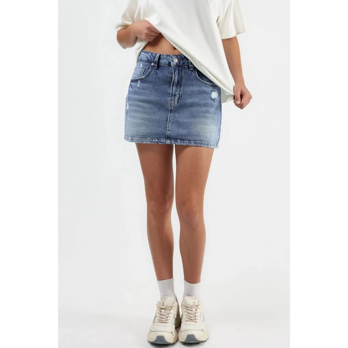 Denim Skort