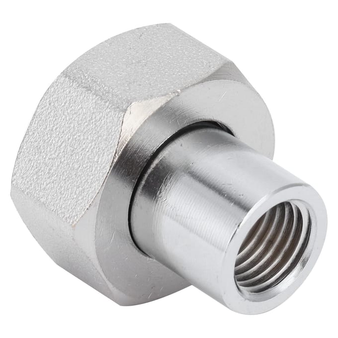 Biertap Snelkoppeling Adapter met Moer Pakking Tapbier Brouwaccessoire white