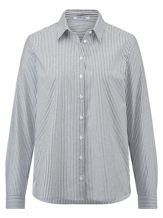 Blouse lange mouwen Van Peter Hahn groen