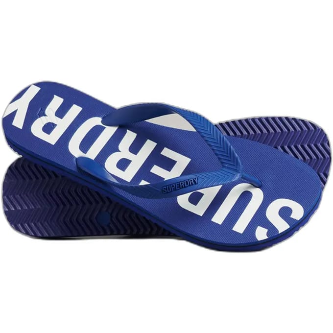 Superdry Code Essential Slippers Blauw EU 46-47 Man
