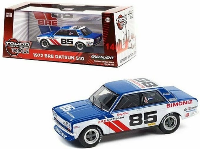 Datsun 510 #85 1972 - 1:43 - Greenlight