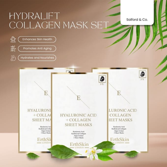 ErthSkin London Hyaluronzuur & Collageen Masker