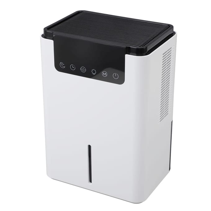 Luchtontvochtiger voor thuis Krachtige motor Efficiënte ontvochtiging 2000 ml tank Stil Draagbaar Klein US 40W