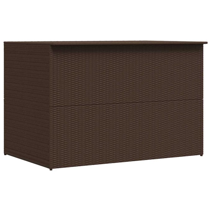 vidaXL - Tuinbox - 150x100x100 - cm - poly - rattan - bruin