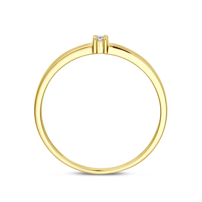 Ring Diamant 0.02ct H P1