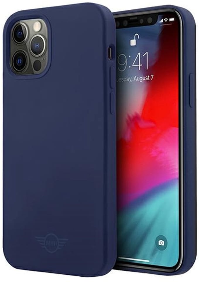 Mini Morris - Silicone Tone On Tone - Hard Case - iPhone 12 Pro Max - Granat