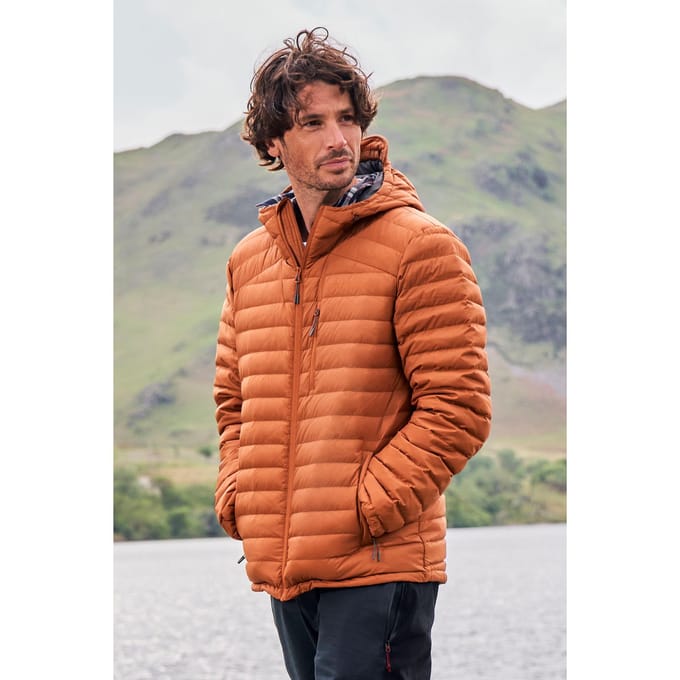 Mountain Warehouse Heren Henry II Extreme Met Dons Gevuld Jasje (Roest)