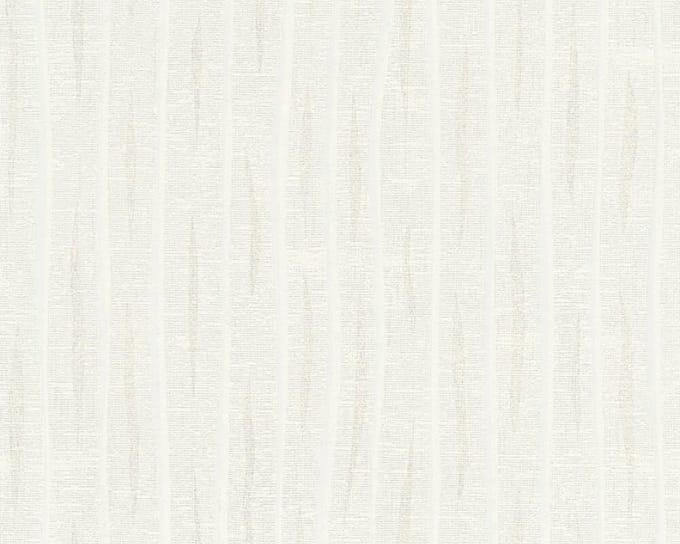 STREPEN BEHANG - Wit Overschilderbaar - AS Creation Flavour