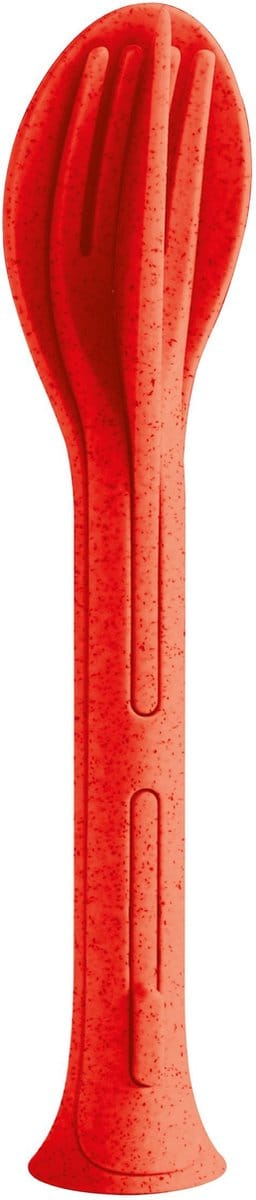 Koziol - Bestekset Klikk Organisch - 3-delig - Rood