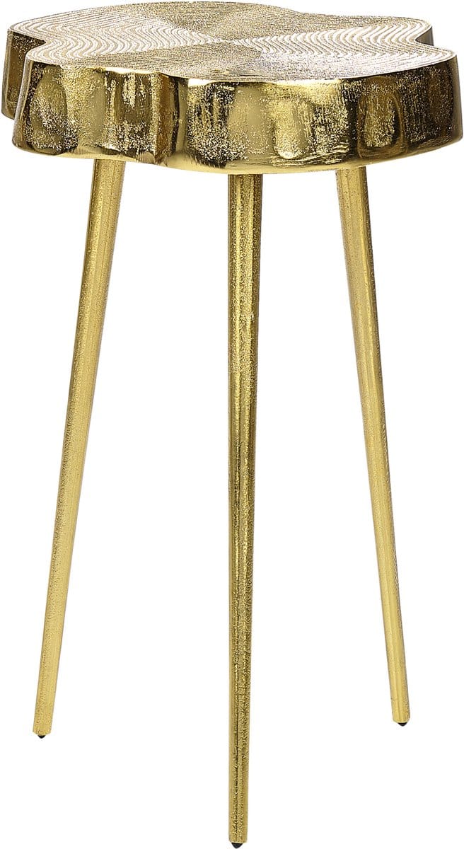 TAUPO - Bijzettafel - Goud - Aluminium