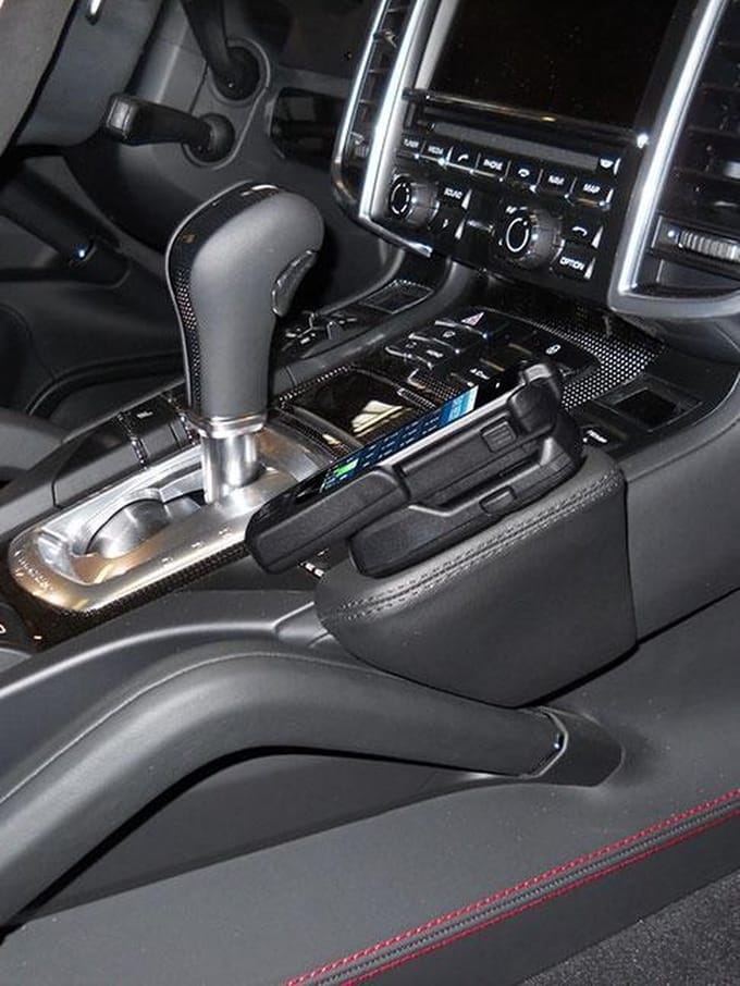Houder - Porsche Cayenne 05/2010-2019 Kleur: Zwart