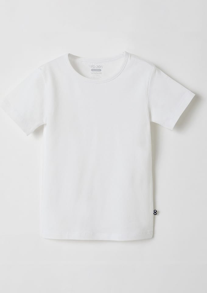 Woody - Jongens T-Shirt - Wit - 14 jaar