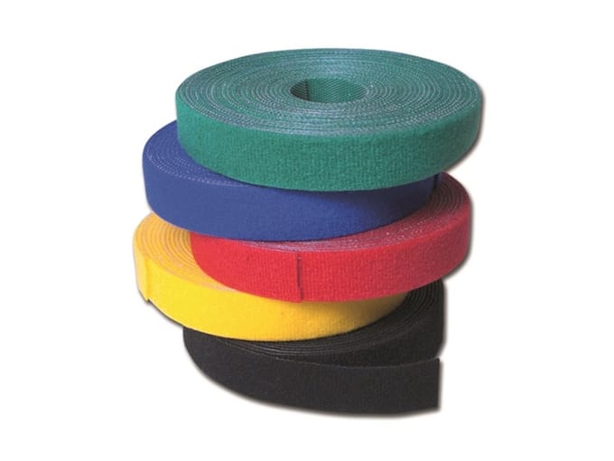 Logilink Wire Strap Velcro Tape 4M X 1,6Cm Red