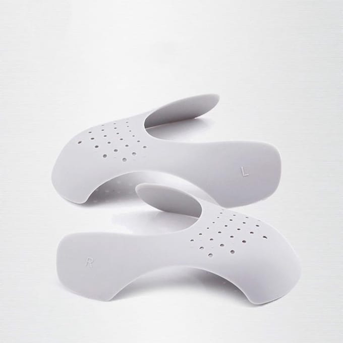 Sneaker Crease Protector –Schoenspanners – Wit – Maat 40 - 45 (L) -Sneaker Shield – Anti Kreuk -Anti Crease - Crease protector