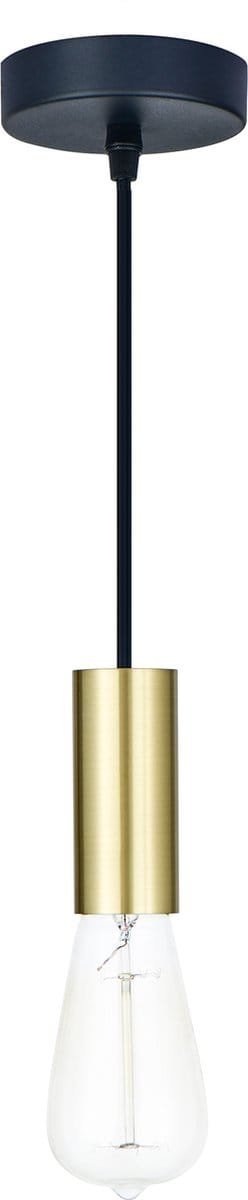 LETT® Cera Hanglamp - Ø 4 cm - E27 - Goud Messing