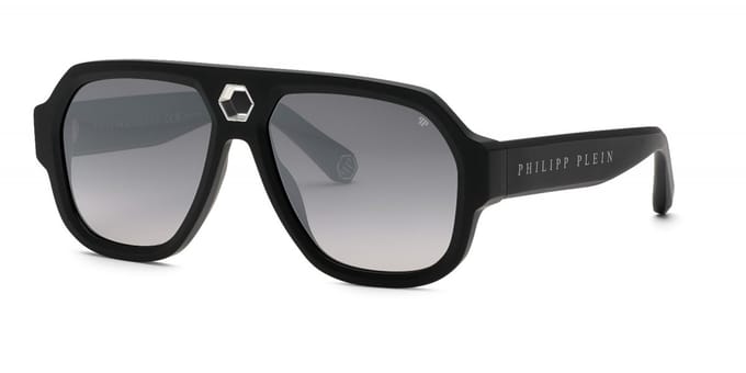 Philipp Plein SPP143 Nero sabbiato/opaco 58/16/150 MAN Zonnebrillen