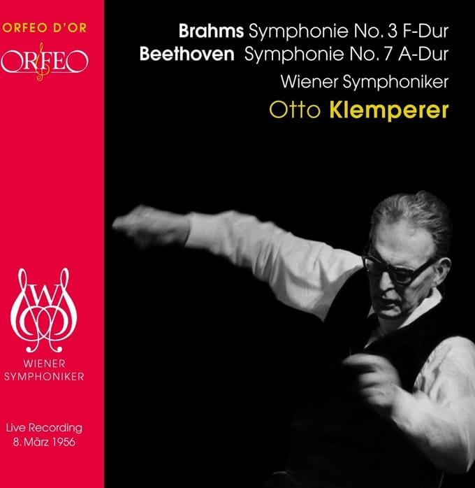 Wiener Symphoniker, Otto Klemperer - Brahms - Beethoven (CD)