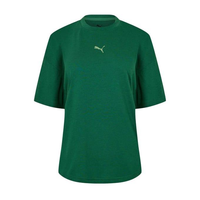 Puma Dames/Dames Trein Oversized T-shirt (Wijnstokgroen)