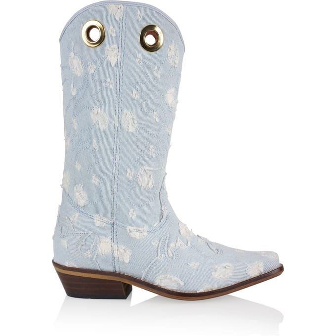 DWRS label Quito Denim Lt. Jeans Größe: 38 | Stiefel Outlet | Damen | Blau