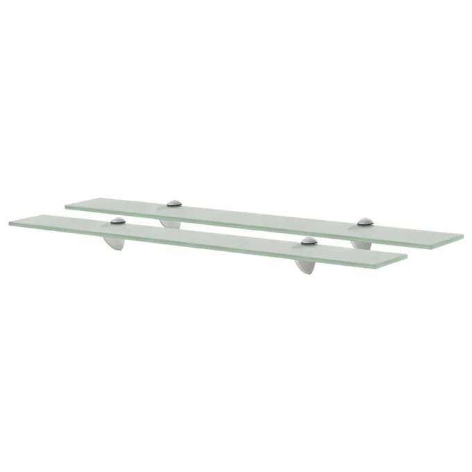 vidaXL - Schappen - zwevend - 2 - st - 70x20 - cm - 8 - mm - glas