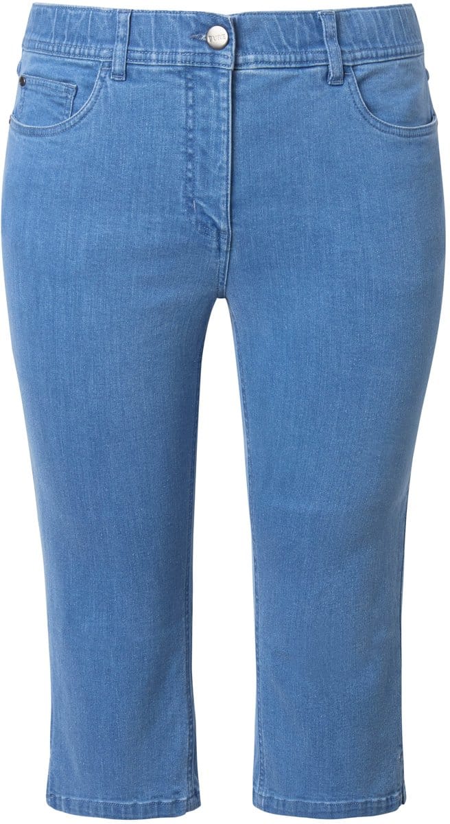 Ulla Popken - Dames - Skinny - Licht blauw denim - Maat 48