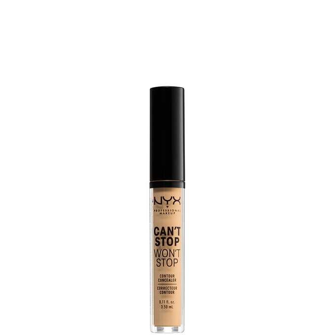 Nyx Professional Makeup Can't Stop Won't Stop Concealer - True Beige - Concealer - Donker Beige