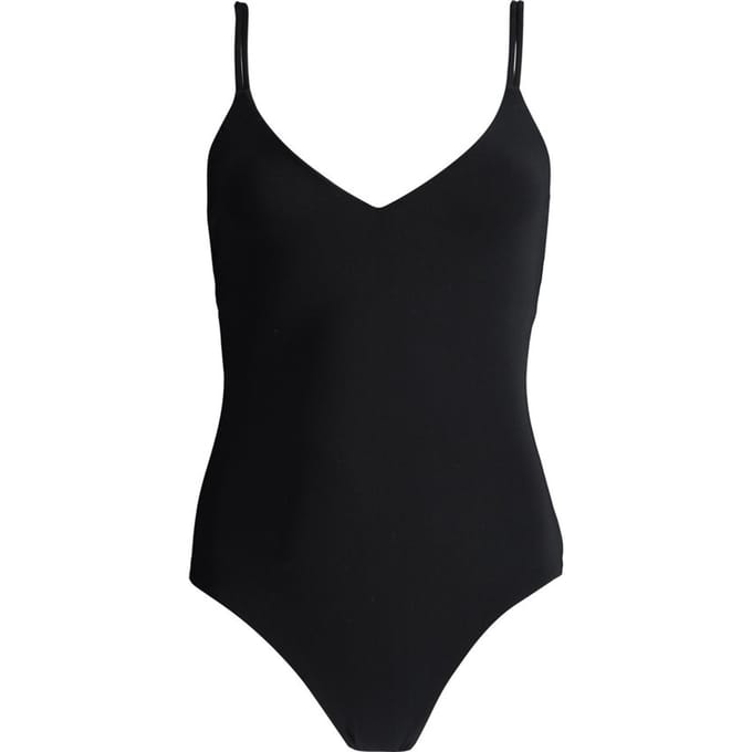 Barts - Solid V-Neck One Piece - black - Vrouwen - Maat 36