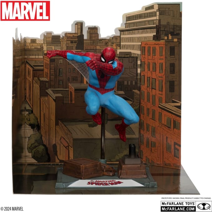 McFarlane Toys Marvel Collection PVC Statue 1/10 Spider-Man (The Amazing Spider-Man #38) (Gold Label) 15 cm Beeld