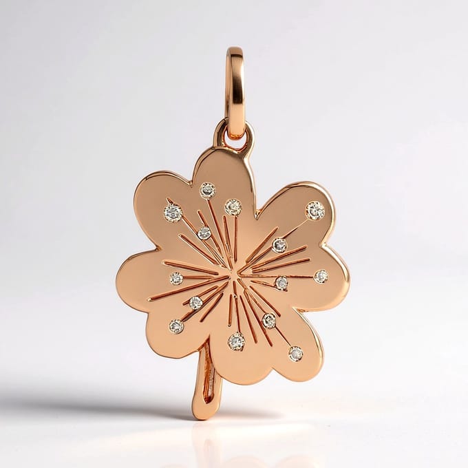 Argyle Diamant Rose Goud Zilver Hanger