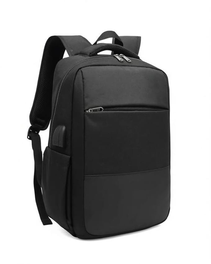 Maison Elara Functionele rugzak met USB-aansluiting en beveiligde vakken voor laptop tot 15,6 inch