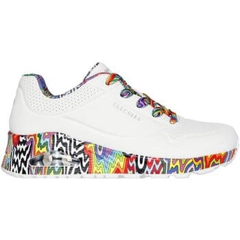 Skechers Jen Stark: Uno - Mini Drip Sneakers Laag - Wit