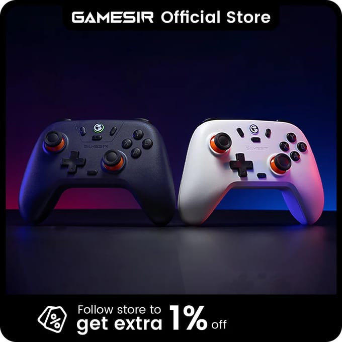 GameSir Nova Lite Switch Controller Hall Effect Gamepad voor Nintendo Switch, iPhone, Android Mobiele Telefoon, Windows PC, Steam