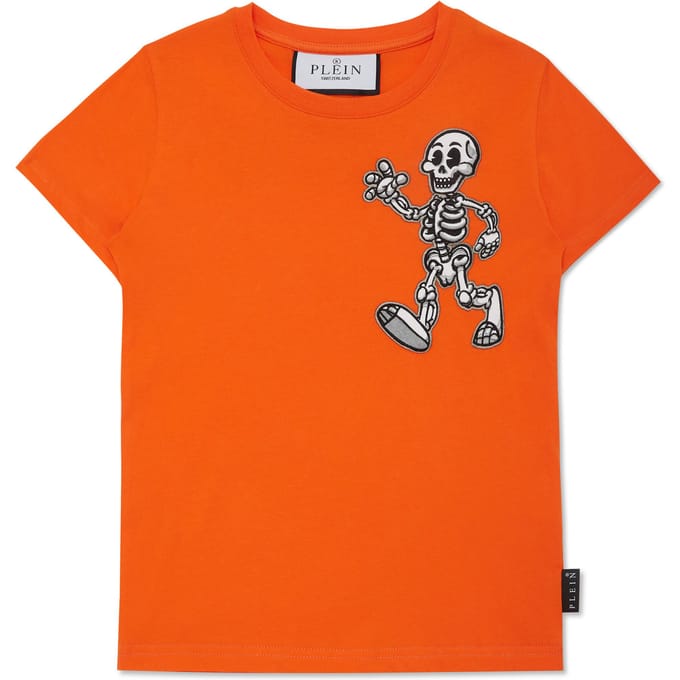 T-Shirt Ronde Hals Ss Skull