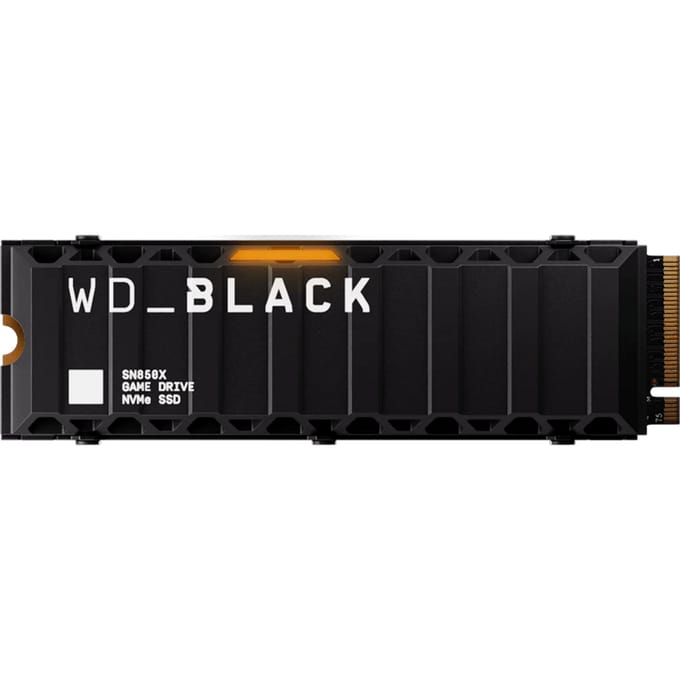 Western Digital Black SN850X - Interne SSD met Heatsink - NVMe M.2 - PS5 compatibel - 8 TB