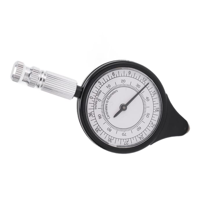 LX?3 Kaart Afstandsmeter Kilometerteller Multifunctioneel Kompas Curvimeter Outdoor Survivalgids white