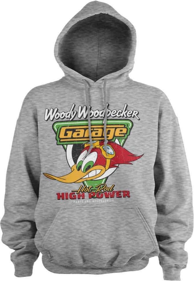 Woody Woodpecker Hoodie/trui -M- Garage Grijs