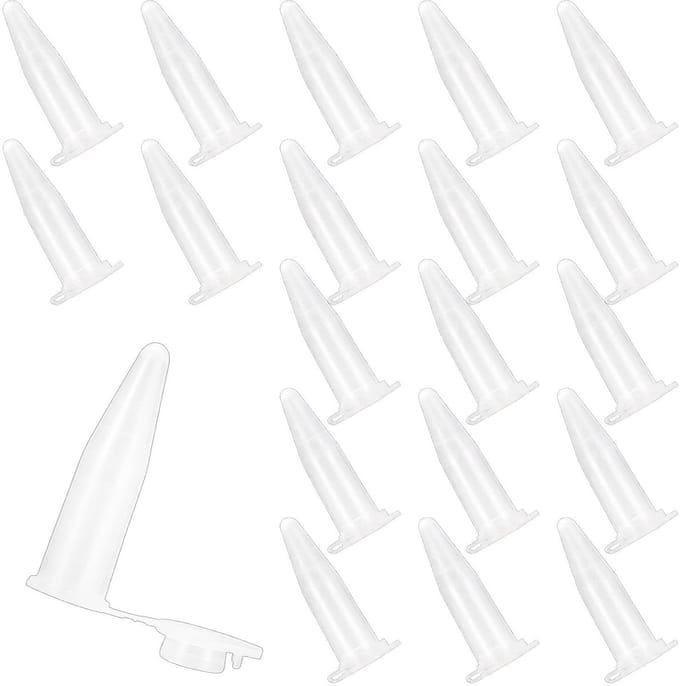 Reactievaten - Centrifugebuisjes - Laboratorium Werk - Dubbele Sluiting - 210 Stuks - Transparant