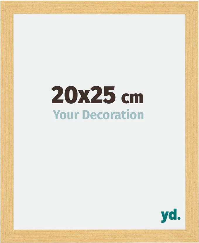 Your Decoration - Fotolijst 20x25 cm - MDF - Beuken Decor - Mura