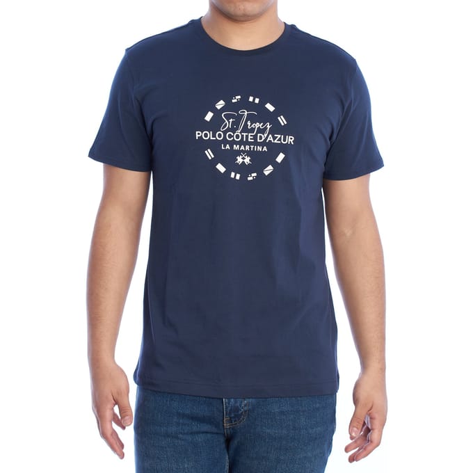 YMR321-JS206 Heren Regular Fit T-shirt met korte mouwen