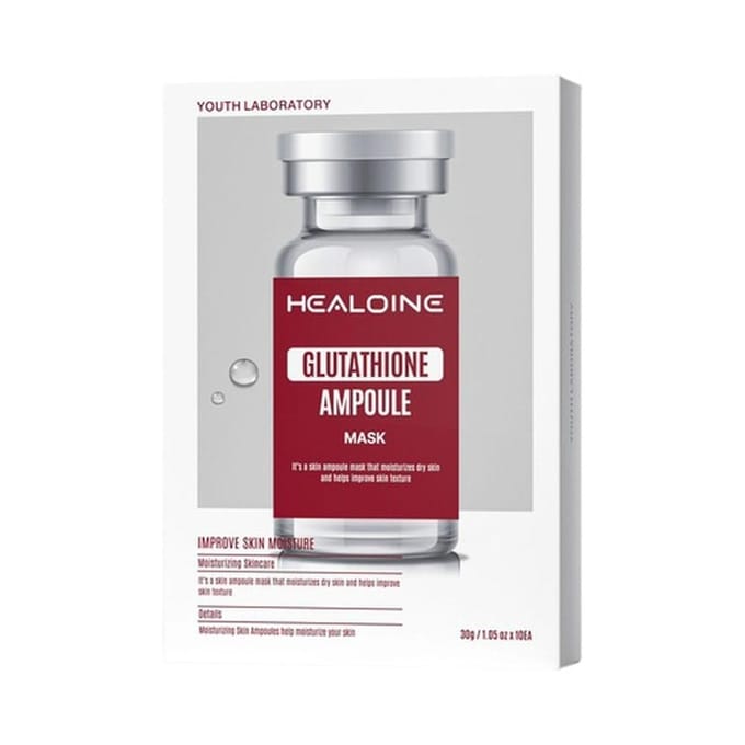 Masque Sérum Healoine Nourrissant Éclat 10 feuilles gray
