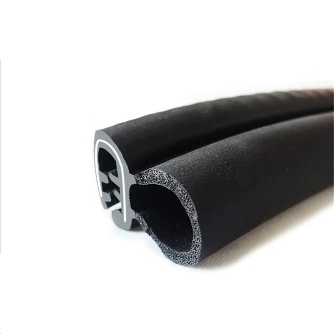 Joint en caoutchouc universel pour bord de voiture, 13 pieds, protecteur de porte, bande scellée, coupe-froid black