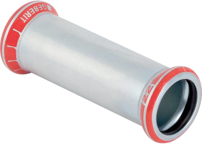 Geberit Mapress Overschuifsok verzinkt 54 mm