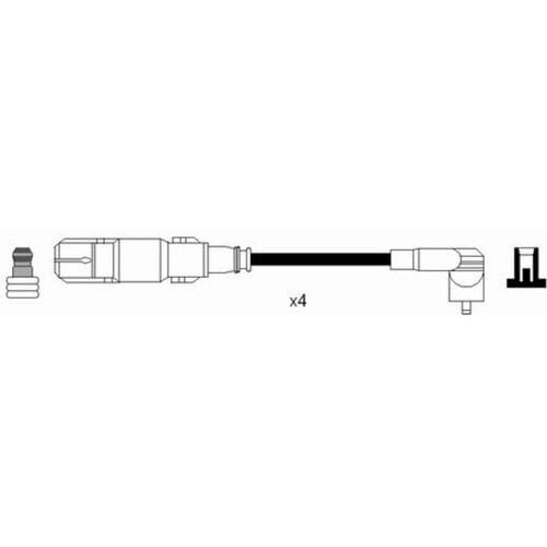 Bougiekabelset NGK 7302
