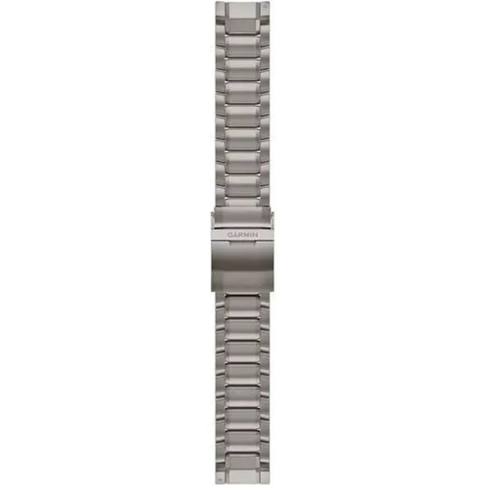Versterkte horlogeband met pijlschakels en vouwsluiting Garmin Quickfit® 22
