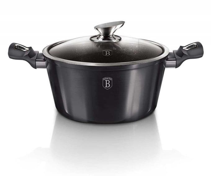 Berlinger Haus Braadpan Carbon Pro 6,1 Liter Aluminium Grijs
