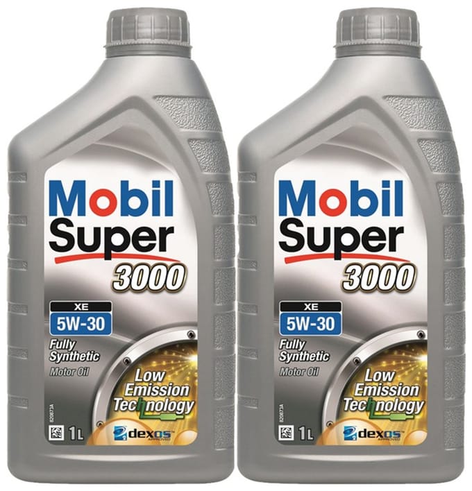 2x Mobil Super 3000 XE 5W30 - 1L