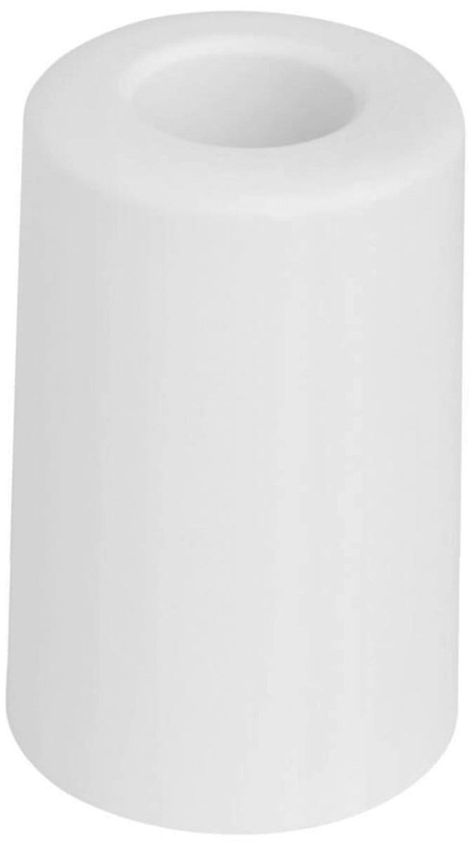 Deurstopper (4 cm diameter, 5 cm hoogte, wit)