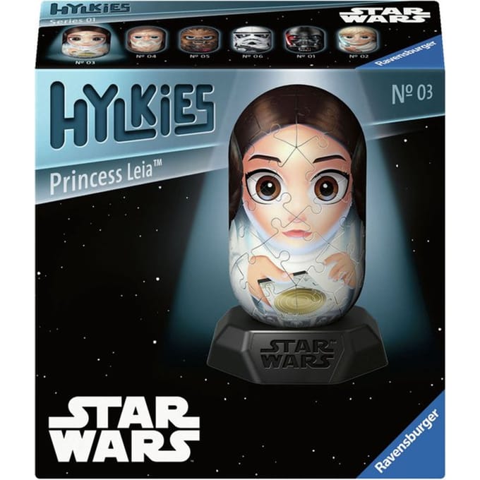 Ravensburger 3D Puzzle Hylkies Star Wars Princess Leia 54 pcs. 3D Puzzels